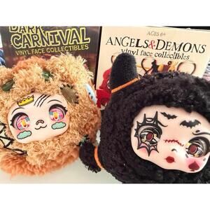 2 new Plush Keychain Pendant bundle - Dark Carnival